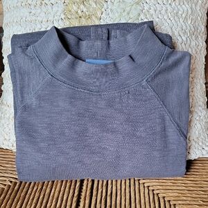 Universal Thread, short sleeve, gray, mock neck, T Shirt dress, size M